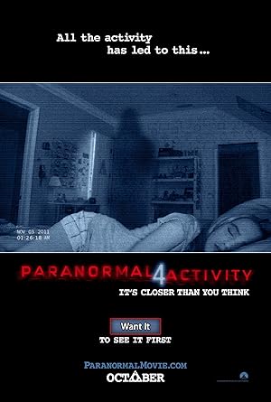 Paranormal Activity 4 2012 izle