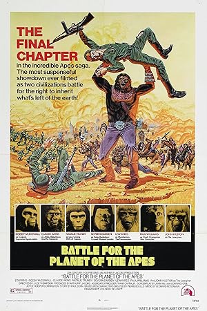 Maymunlar Cehenneminde Savaş Battle for the Planet of the Apes 1973 izle